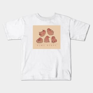 Cute Kiwi Birds Kids T-Shirt